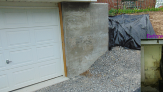Concrete wall replacement